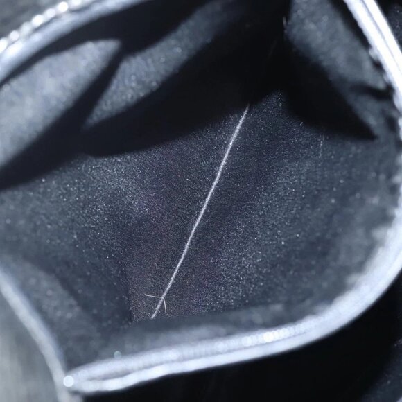 SAINT LAURENT Metropolis Shoulder Bag Leather Silver - Picture 12 of 16